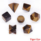 7Pcs Platonic Solid Sacred Stones Geometry Set Natural Crystals Reiki Healing Chakra Gemstones Lucky Home Decoration Gifts