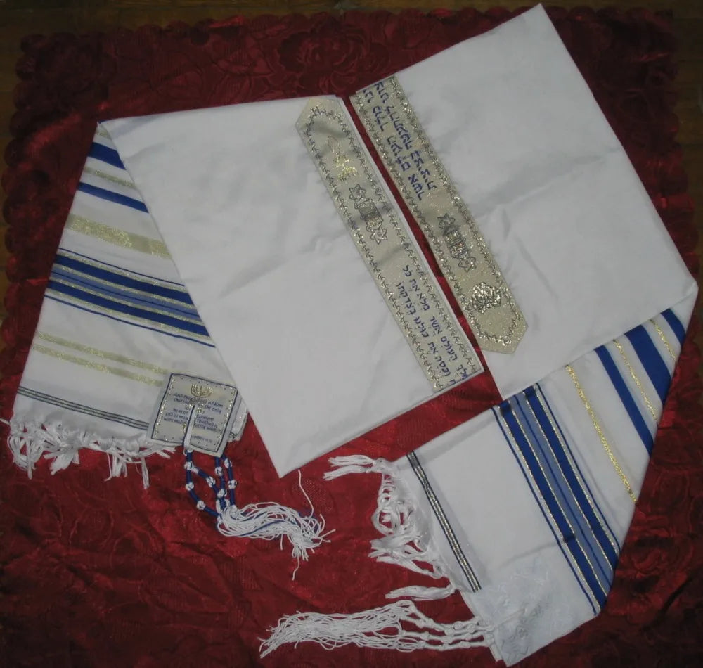 Jewish Tallit Talit Prayer Shawl & Talis Bag