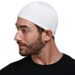 New Spring Knitted Muslim Men Prayer Hats Unisex Beanies Cap Warm Islamic Ramadan Jewish Kippah Homme Hat Men's Wrap Head Caps