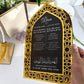 Elegant Islamic Decors Key Rack Stylish Key Organizers Hook with Islamic Motifs for Functional Home Decoration