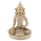Meditating Seated Buddha Statue Exquisite Carving Figurine Craft for Home Study Room Office Table Decoration Ornament