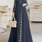 2024 ZANZEA Autumn Long Sleeve Plaid Checked Muslim Sundress Women Patchwork Maxi Dress Robe Femme Eid Mubarek Hijab Vestido
