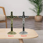 Crucifix with Base Jesus Statue Catholic Table Cross Crucifix Cross for Religious Gifts Home Decor Jesus Decor Collectibles
