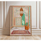 Islamic Mosque Architecture Canvas Print Poster Middle Eastern Ramadan Muslim Art Prints Bedroom Wall Art Home Decor Poster