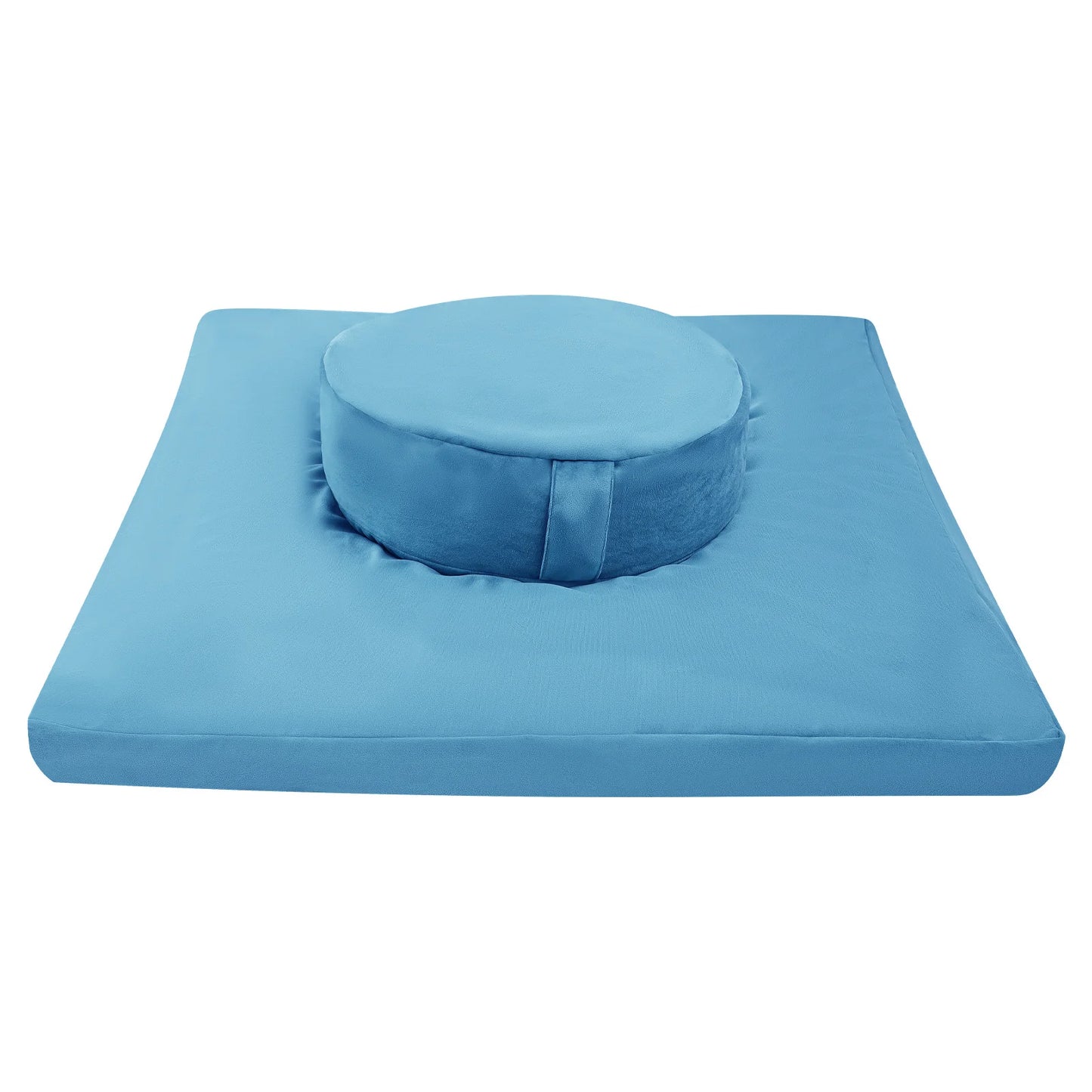 Buckwheat Husk Meditation Kissen Set, Velvet, Home Meditation Cushion Set,Fitness mat,Multiple Colors Available