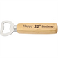 Birthday Bottle Opener 18th 21st 30th 40th 50th 60th Wood Beer Bottle Opener Fathers Day Birthday Party Gift Home Table Decorate