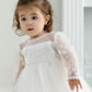 Baby Christening Stuff Dress Baby Dress Girls Party Birthday Wedding Princess White Dresses for Woman