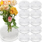 Round Ikebana Stem Holder Clear Flower Suction Cup Holder Flower Arranging Fixed Base Pot Vase Floral Rubber Bracket Home Decor