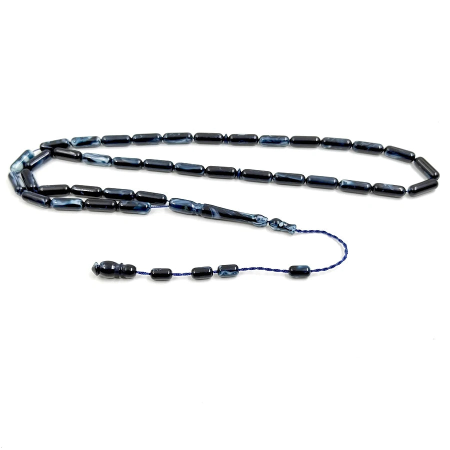Tasbih Men Bakelat blue Beige prayer Beads bracelet eid ramadan gift accessories Turkish fashion Misbaha