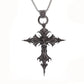 Men and Women New Retro Personality Creative Design Jesus Cross Amulet Pendant Rock Casual Gift Catholic Christian Necklace