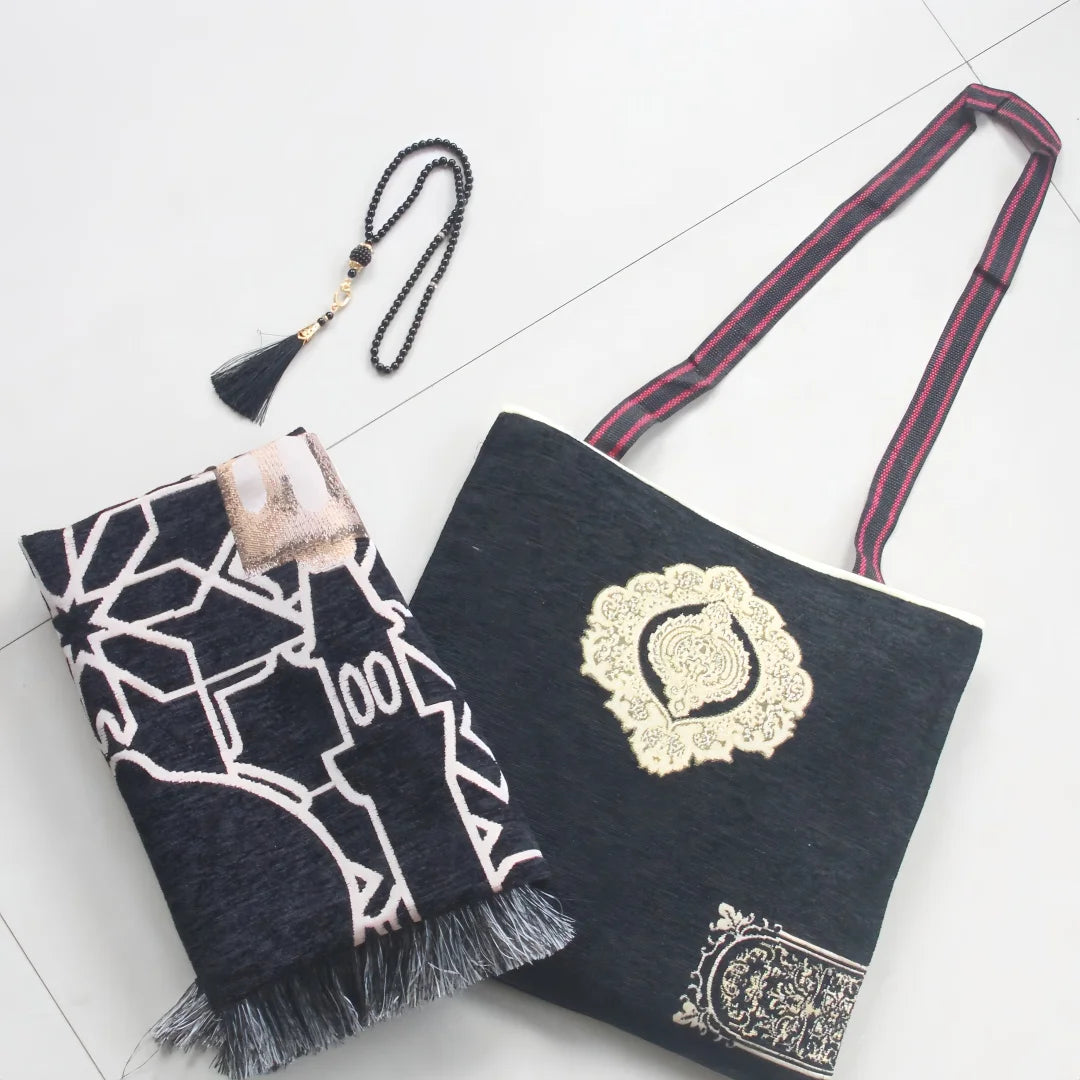 Muslim Prayer Rug Islamic Prayer Mat With Elegant Bag Prayer Mat Islamic Gifts Praying Rug Muslim Praying Mat Muslim Gifts