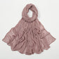 New Crinkle Rayon Hijab For Women Muslim Scarf Long Shawls Solid Islamic Turban Headband Heascarf Wraps Ramandan Headband