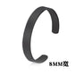 New Classic Simple Men Bracelet Open Adjustable Glossy Stainless Steel Bracelet BR1133