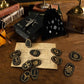 Mystic Witch Runes Set 13pcs Wooden Rune Stones with Symbols Altar Divination Tools Norse Viking Letters Healing Meditation Kit