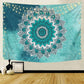 Wall Hanging Indian Mandala Tapestry Psychedelic Bohemian Home Decoration Aesthetic Living Room Background Cloth Beach Yoga Mat