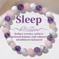 Three Colors of Natural Stone 8mm Round Beaded Elastic Bracelet Universal for Both Men and Women