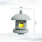 New Mini Pagoda Lantern Light Garden Statue Decorative Sand Stone Micro Landscape Lamp Zen Yard Miniature Bonsai