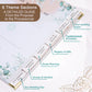 188pages Wedding Plan Book Hardcover Wedding Planner Notebook Bridal Organizer Coil Flip Book Calendar Diary Love Witness Gift