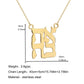 Ahava Necklace Love in Hebrew Pendant Judaica Jewish Jewelry Hanukkah Gift Stainless Steel Necklaceelry
