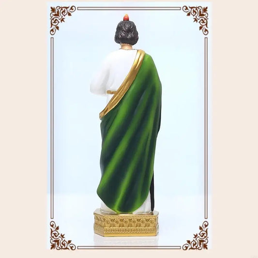 85WF Jude Statue Catholic Christian Hand Painted Holy Religious Figurine