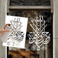 Islam DIY Stencil Mold Bismillah Arabic Script Wall Painting Scrapbook Embossing Album Paper Card Template Ramadan Eid Mubarak