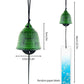 Japanese Wind Chimes Cast Iron Wind Bells Hanging Pendant Feng Shui Good Luck Temple Wind Bells Outdoor Home Garden Decoration