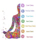 Spirituality Yoga Tree Khanda Sikh Symbol Couple Meditation  Art Poster Canvas Painting Wall Prints Picture Yoga Room Home Decor