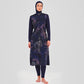 3PCS/Set Muslim Modest Burkini Femmes Swimwear Long Women Waterproof Swimming Suit Long Sleeve Swimsuit Hijab, Top, Pant