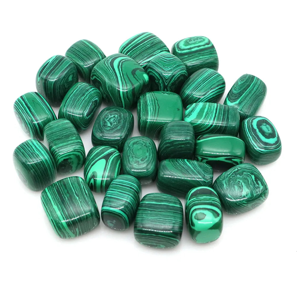 Malachite Turquoise Natural Tumbled Stone Healing Crystal Reiki Bulk Gem Quartz Mineral Specimen Tank Aquarium Garden Home Decor