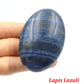 Natural Crystal Amethyst Palm Stone Reiki Healing Oval Pocket Palm Worry Stone Yoga Meditation Spiritual Healing Gem Home Decor