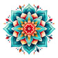 Mandala Wall Sticker Art Mural Bathroom Toilet Decor Living Room Cabinet Refrigerator Home Decoration Decals S389