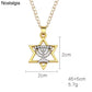 Star of David Necklace for Women Magan Hexagram Pendant Protection Amulet Jewish Jewelry Hanukkah Gift