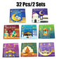 16PCS/1Pack Ramadan Mubarak Coloring Book Islamic Doodle Activity For Kids DIY Educational Gift Eid Sketchbook Coloring Book