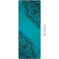 Zen Rhyme 1mm Natural Rubber Suede Yoga Mat Foldable Portable Anti-Slip Drape Gym Meditation Fitness Workout Gymnastics