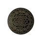 Muy Bien 1PC Wooden Pendulum Board for Divination Meditation Metaphysical Altar Coaster Crystal Base Mat Signs for Home Decor