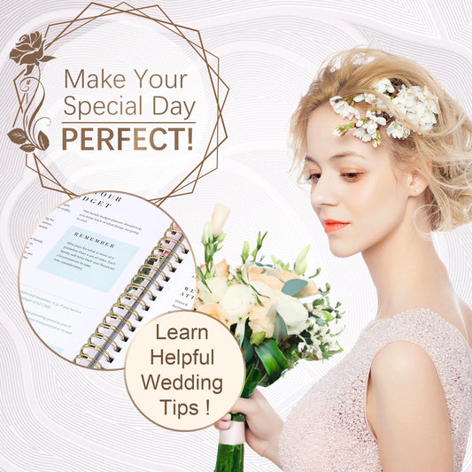 188pages Wedding Plan Book Hardcover Wedding Planner Notebook Bridal Organizer Coil Flip Book Calendar Diary Love Witness Gift
