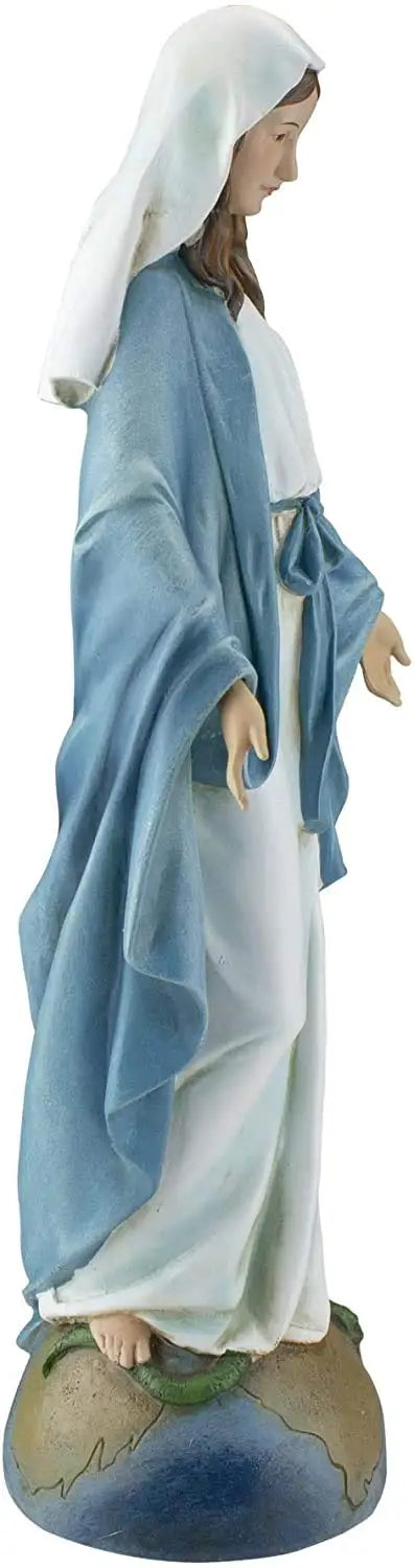 Renaissance Collection, Sacred Statues, 35cmHVirgin of Grace Figures, Religious Decoration, Catholic Sacraments, Christian Gifts