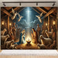 Birth of Jesus Background Party Decoration Supplies Merry Christmas Baby Shower Supplies Banner Backdrop Decor Photo Shoot Props