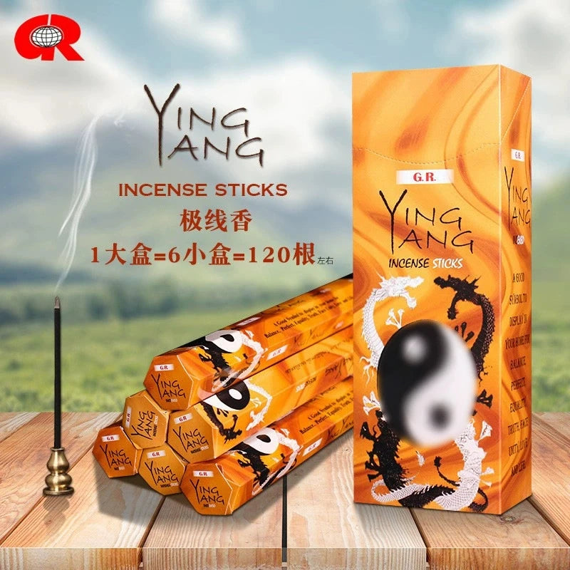 T68 20Pcs India Incense Sticks - Handmade Sandalwood/Lavender/Lemon Aromatherapy Sticks for Meditation