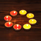 10pcs Round Aluminum Tea Candles Confession Candles Tea Making Heat Preservation Small Candles Smokeless and Odorless Candles