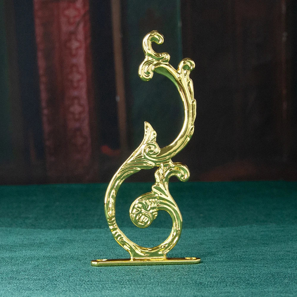 HTISOK Church Wall Hook Chalice Orthodox & Catholic Church Supplies Gold Engraved Incense Burner Hook Set Church Wall Hook