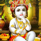 Religion Elephant God India Hinduism Ganesha Painting Canvas Durga Golden Zari Art Poster Prints Living Room Home Decor Pictures