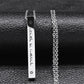 Hip Hop Jewish Hexagram Long Necklaces Stainless Steel David Star Israel Mezuzah Necklace Sweater Neck Chain Jewelry Gifts NA193