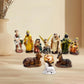 Nativity Figurine Christian Religious Sculpture Ornament Holy Family Birth of Jesus Statue Set for Office Home Xmas Gifts