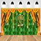 Indian Traditional Photography Background Marigold Green Leaf Hindu Indian Wedding Holi Flowers Garland Anniversary Backdrops