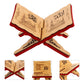20Cm Quran Bookshelf Eid Bible Decorative Desktop ganizer Wooden Bookcase Storage Rack Design Home Decoration Gift For