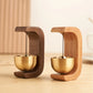 Wooden Door Bell Japanese Wind Chime Door Chime Room Decor Home Front Doorbell Landscape Bell Shopkeeper Remind Bell 풍경