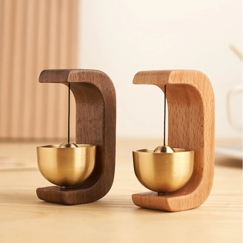 Wooden Door Bell Japanese Wind Chime Door Chime Room Decor Home Front Doorbell Landscape Bell Shopkeeper Remind Bell 풍경