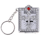 Mini HOLY Bible Keychain Religious Christian Jesus Cross Key Chain Keyring
