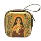 Catholic Rosary Religious Jewelry Storage Box Coin Purse Rosary Prayer Bag